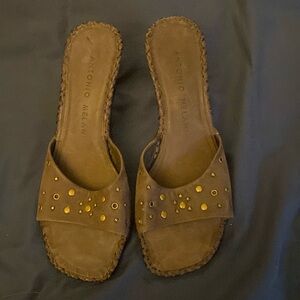 Antonio Melani kitten heel sandal with discount shipping!